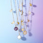 Ad Astra Personalised Planet Charm Necklace, thumbnail 5 of 9