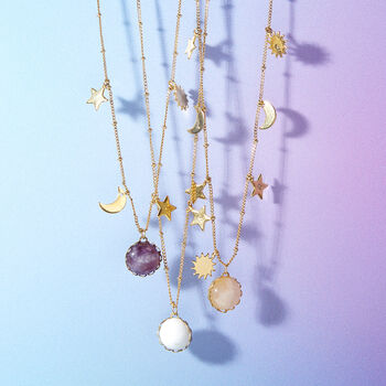 Ad Astra Personalised Planet Charm Necklace, 5 of 9