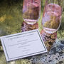 New Home Champagne Flutes And Sparkling Wine Gift Set, thumbnail 2 of 3