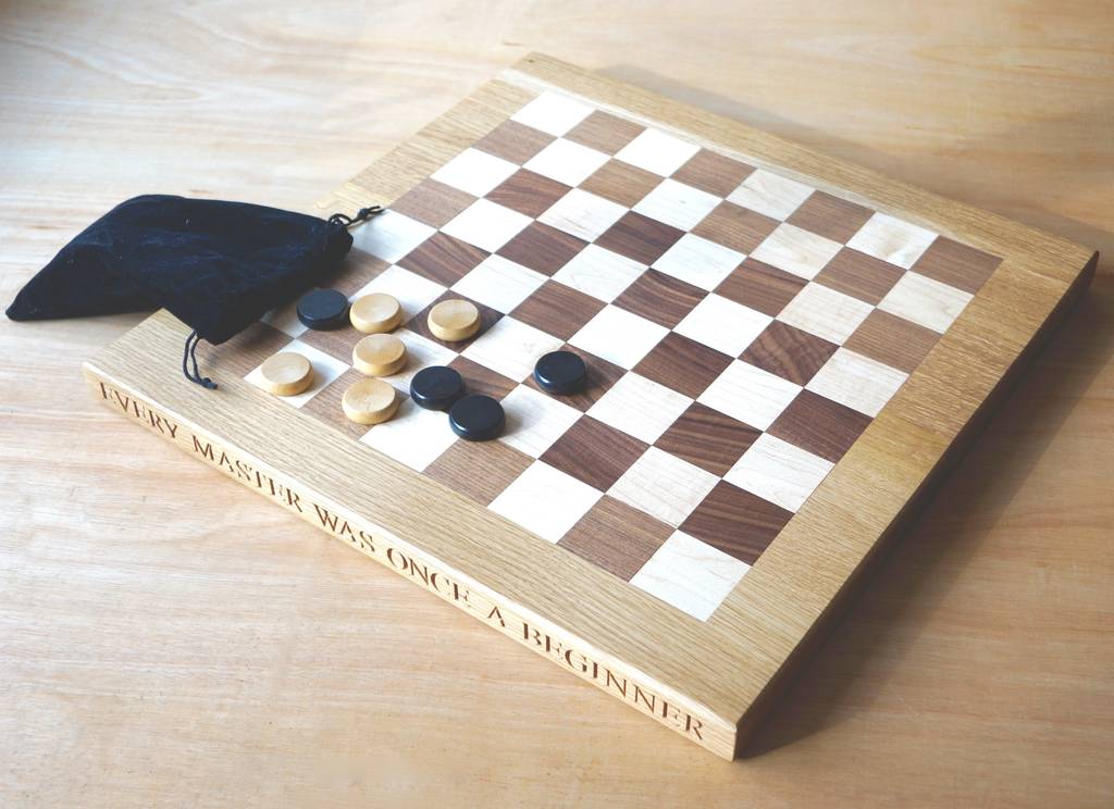 Personalised Wooden Chess Boards