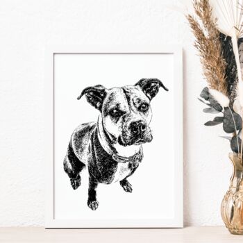 Personalised Pet Portrait Foil Photograph Print, 12 of 12