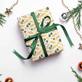 Luxury Yellow Matisse Inspired Gift Wrap, 3 of 7