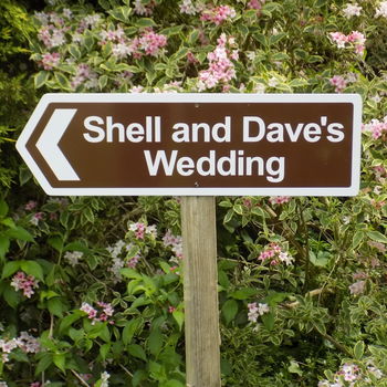 Personalised Wedding Sign, 9 of 12