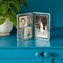 Recycled Glass Folded Photo Frame, thumbnail 8 of 12