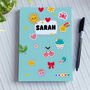 Personalised Sticker Style Notebook, thumbnail 1 of 4