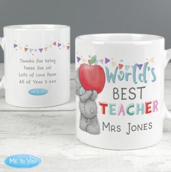 Best Teacher Personalised Mug, 2 of 4