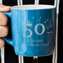 Milestone Birthday Personalised Stoneware Mug, thumbnail 4 of 8