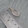 Rose Quartz Oval Pendant, thumbnail 3 of 6