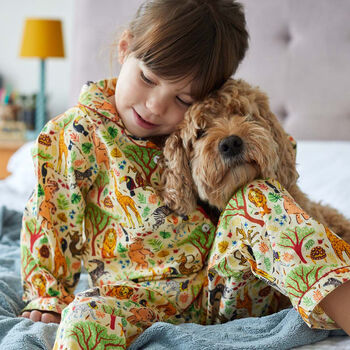 Personalised Children's Safari Pyjamas, 2 of 7