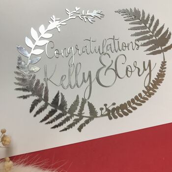 Personalised Lasercut Wedding Card, 12 of 12