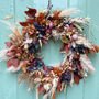 Changing Seasons Dried Flower Wreath, thumbnail 1 of 3
