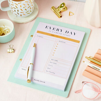 'Working From Home' Daily Planner Desk Pad, 2 of 6