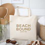 Beach Bound Large Holiday Tote Bag, thumbnail 1 of 4