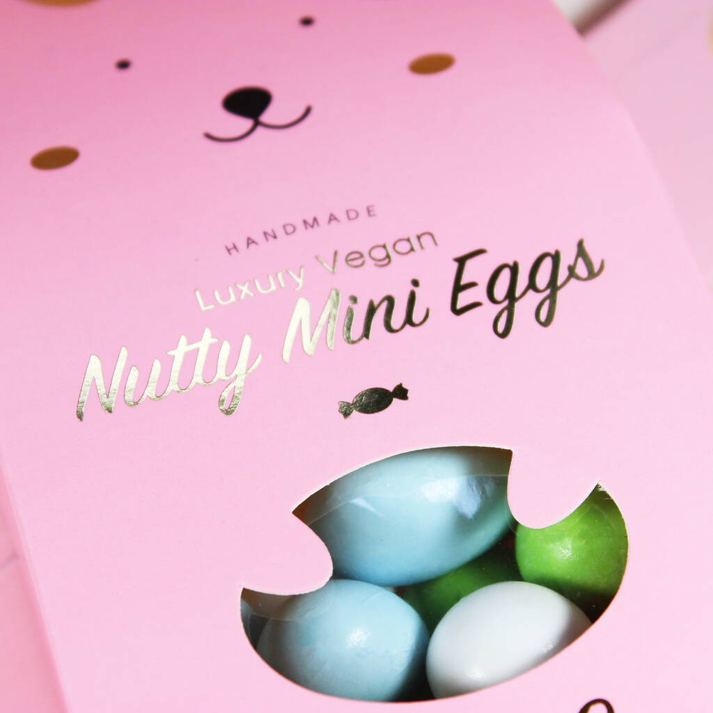 Vegan Nutty Mini Chocolate Eggs. Gluten Free By Sweet Lounge