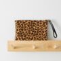 Leopard Print Clutch Bag, thumbnail 1 of 6