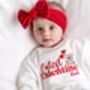 Cutest Valentine Bear Personalised Name Embroidered Sweatshirt, thumbnail 2 of 6