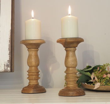 Wooden Candlestick, 5 of 6