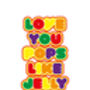 Love You Pops Like Jelly Tots Father's Day Print, thumbnail 2 of 2