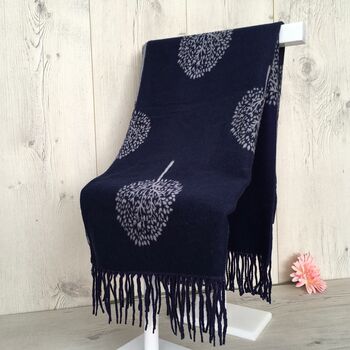 Cashmere Mulberry Tree Of Life Print Scarf, 4 of 12