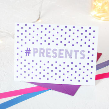 Hashtag Christmas Card Packs, 4 of 5