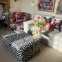 Coffee Table With Storage In Leopard Print, thumbnail 2 of 6