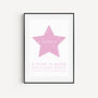 Personalised 'A Star Is Born' New Baby Print, thumbnail 2 of 7