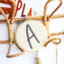 Personalised Initial Embroidery Decoration, thumbnail 3 of 6
