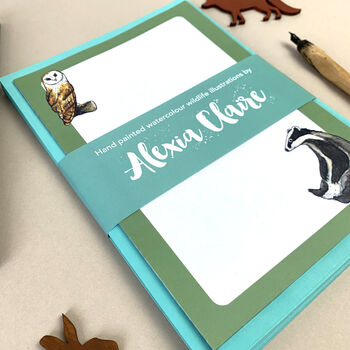 Woodland Animals Letter Writing Set, 12 of 12