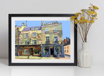 Fitzbillies, Cambridge Illustration Art Print, 3 of 3