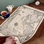 Shipping Forecast Map Tea Towel, thumbnail 2 of 8