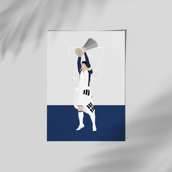 Son Heung Min Europa League Tottenham Print, 2 of 4