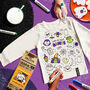 Trick Or Treat Colour In Top With Fabric Pens, thumbnail 1 of 7