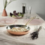 Hammered Copper Frying Pan With Brass Handle, thumbnail 2 of 5