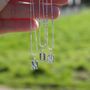 Sterling Silver Necklace With Letter Initial, thumbnail 4 of 6