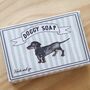 Dachshund Sausage Dog Personalised Cosy Gift Set For Her, thumbnail 5 of 7