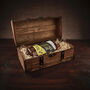 Pineapple Spiced Rum Chest With Personalised Scroll, thumbnail 1 of 6