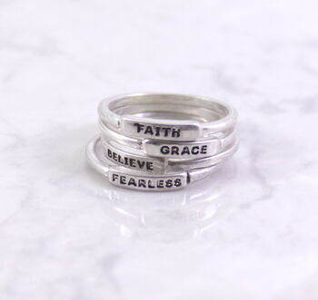 Stacking Message Ring, 2 of 2