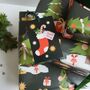 Retro Christmas Tree Wrapping Paper, thumbnail 3 of 12