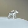 Personalised Staffordshire Bull Terrier Silver Necklace, thumbnail 5 of 6