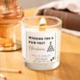 Christmas Dog Gift, Dog Lover Pawfect Christmas Candle Gift, thumbnail 3 of 4