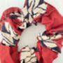 Print Scrunchie, Lighweight Soft Cotton, thumbnail 4 of 13