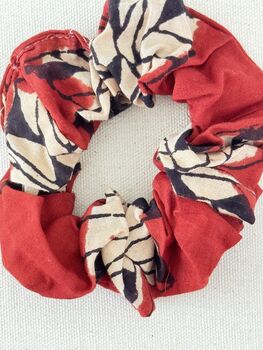 Print Scrunchie, Lighweight Soft Cotton, 4 of 13