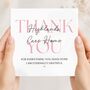 Care Home Thank You Card, Thank You For Your Support, Hospital Card, thumbnail 1 of 6
