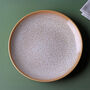 G Decor Amber Dawn Ceramic Tableware With Crackle Finish Contemporary Plates, thumbnail 5 of 7