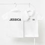 Baby Name Personalised Children's Polo Shirt, thumbnail 3 of 3