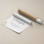 Gold Leaves Personalised Wedding Welcome Sign, thumbnail 5 of 7