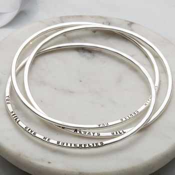Personalised Russian Ring Bangle Set, 4 of 11