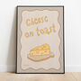 Cheese On Toast Print, thumbnail 1 of 7