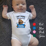 Personalised Dog Babygrow Keeping A Lookout, thumbnail 3 of 12
