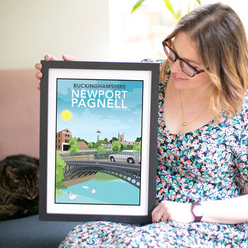 Newport Pagnell, Buckinghamshire Print, 3 of 6
